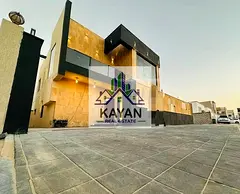no commission - Direct owner villa Al Zahia 3,200 SQFT, 5 master rooms, central AC, AED 1.75M negoti