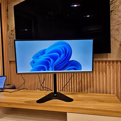 Samsung LS34J550 34 Ultra WQHD Ultrawide Monitor | Universal Stand | Free Delivery UAE