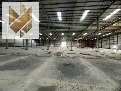 Warehouse for Rent in Umm Al Quwain Area: 47,000 sq. ft. Equipped with an office, kitchen, and 2 bathrooms; suitable for storage and various industr