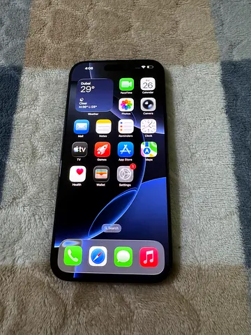 IPhone 16 Pro Max 256GB Black Titanium Physical SIM + eSIM