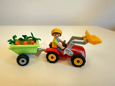 Playmobil boy with Tractor #4943