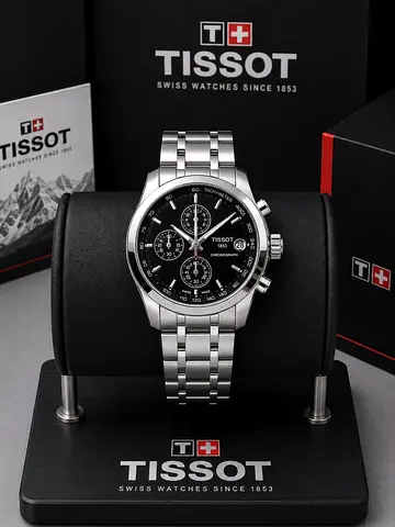 Tissot with chrono mens watch