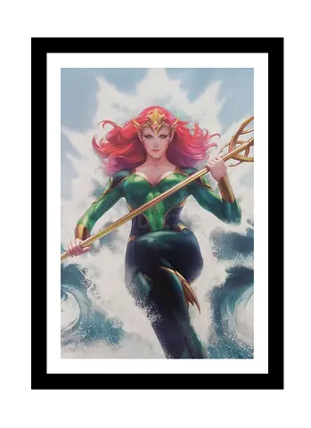 Queen of Atlantis Framed Poster
