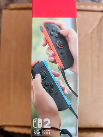 Pair of Nintendo Switch 2 Joy-Con Controllers (Red  Blue)