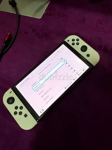Nintendo Switch OLED Console with Charger, HDMI, and 3 Physical Games