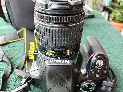 Nikon DSLR with AF-P NIKKOR 18-55mm DX Lens - Good Working Condition