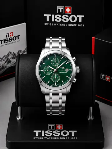 Tissot with chrono mens watch