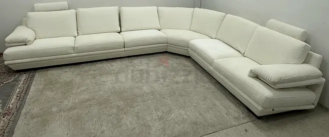 As perfect condition Natuzzi brand corner sofa