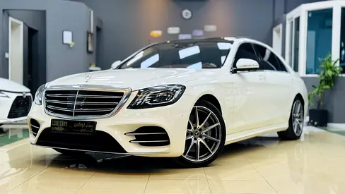 Mercedes-Benz S-Class S 560 4MATIC 2018 | GCC Specs | Pristine Condition | Orignal Paint