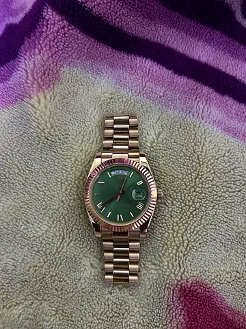 Stainless Steel Mens Watch (Rolex-style Jubilee Bracelet) - Preowned