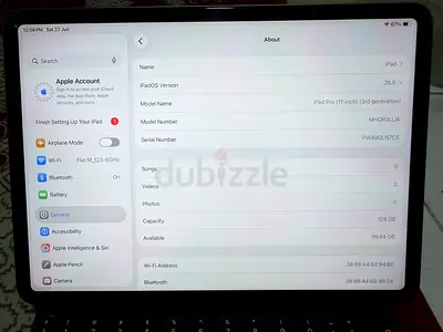Apple iPad Pro 11” 128GB WiFi M1 With Magic Keyboard and Pencil