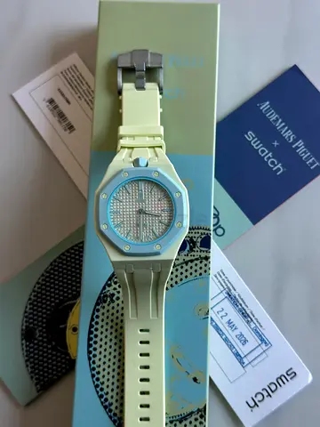 Audemars Piguet x Swatch Bioceramic Island Wristwatch - Atometic