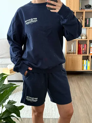 Sporty  Rich Navy Sweatshirt size M