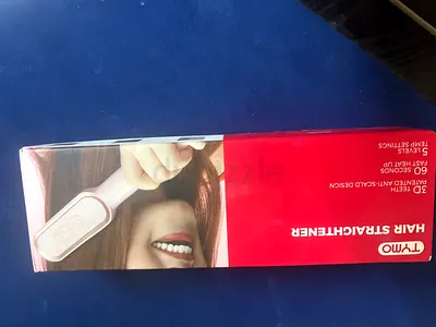 TYMO 3D Hair Straightener - Portable Brush Style, 5 Temp Levels