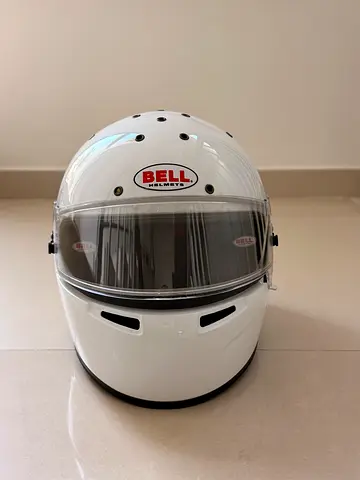 Bell KC7 Pro Series — Junior Karting Helmet · White