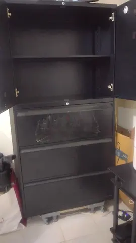 Strongest Metal CupBoard- Reliable Durable complete with the wheel - For Only 222 DHS