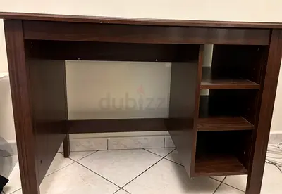Wooden Brown desk from Ikea. Very good condition. Size 50cmx92cm
