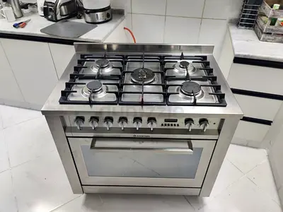 Ariston latest model 5 Burner gass/electric top gass oven electric with oven cooking range 90x60