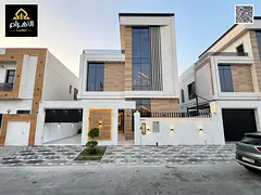 Own your luxury villa in Ajman, two floors and a roof, with modern designs and large spaces to suit 