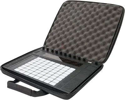 Ableton Push 2 controller with padded carry case