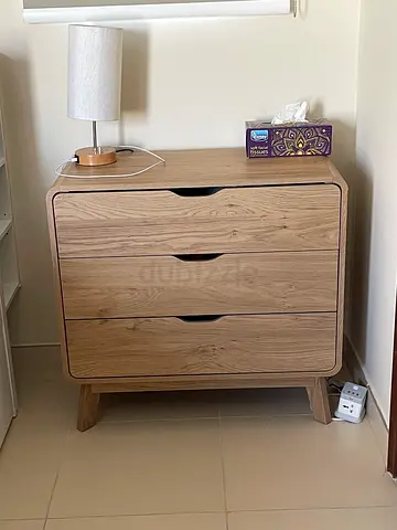 Nordic Bedroom set -Night stands and Makeup Table with mirror