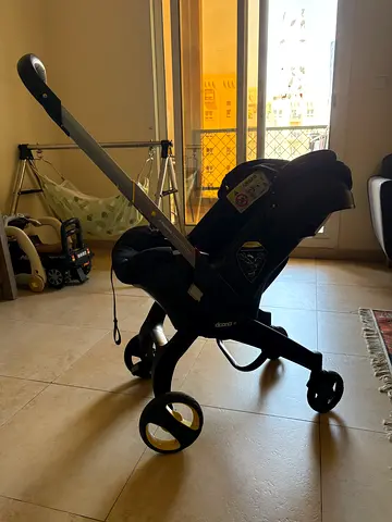Doona Infant Car Seat + Stroller (Black) - Used, Good Condition