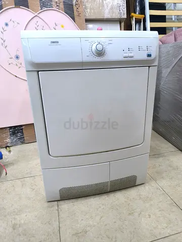 Zanussi Tumble Dryer - Compact White, Good Working Condition