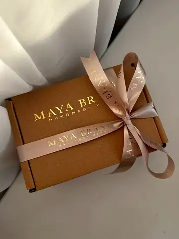 Maya Brand Handmade Gift Box with Ribbon - Unopened