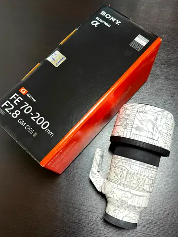 Sony FE 70-200mm F2.8 GM OSS II (Custom Skinned) with Original Box