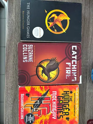 Hunger games trilogy for sale
