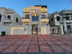 Own a luxury villa with an elegant, classic two-storey design with a roof, including registration an