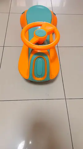 Orange and Teal Kids Ride-On Car
