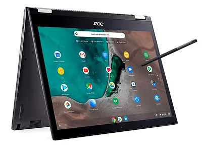 Acer Spin 13 Core i5_RAM 8GB_SSD 64GB_13.5 2K Res _TouchScreen + FLIP Chromebook With BLT KB + PEN