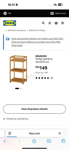 Table with trolley