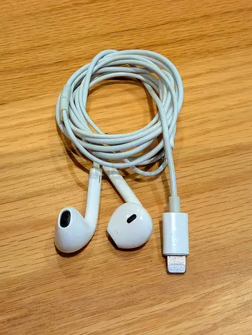 Apple Lightning EarPods wired headphones - used