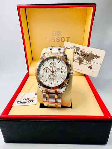 Tissot with chrono mens watch