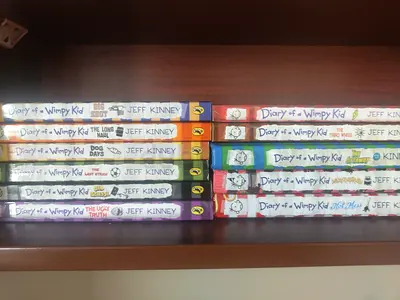 Diary of a Wimpy Kid - Jeff Kinney (Set of multiple paperback books)