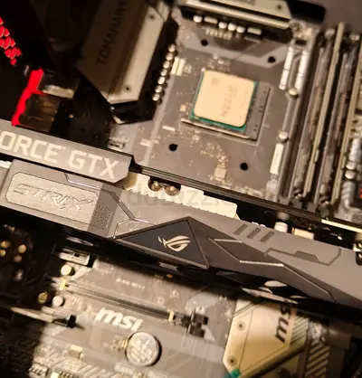 NVIDIA GTX 1650 ASUS ROG STRIX OC EDITION WITH BOX