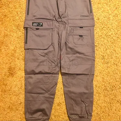 Gymshark David Laid Cargo Pants Wolf Grey L
