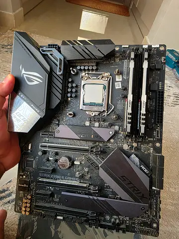 ASUS ROG STRIX Motherboard with CPU i9 9900k  and 32 ddr4 ram combo