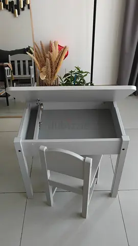 Ikea Solid Wood Kids Desk with Chair - Best Condition