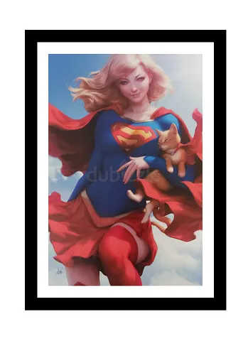 Supergirl Framed Poster
