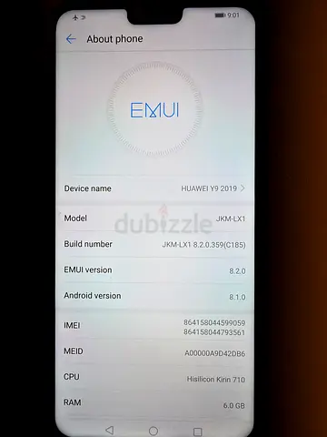 Huawei Y9 2019 Smartphone