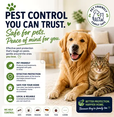 Protect your home.pamper your pets. 🐾 Give your family protection they deserve with our pet friendl