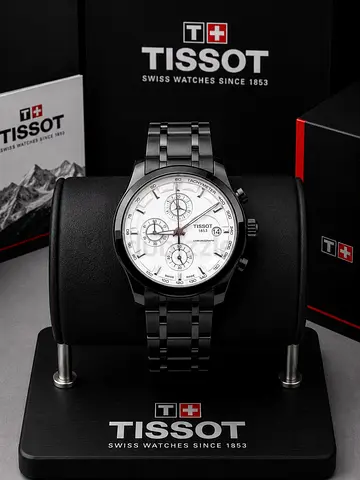 Tissot with chrono mens watch