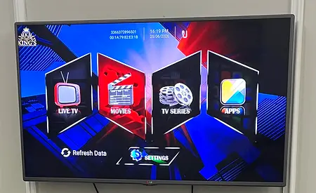 LG 43-inch LED TV - Good Working Condition with Smart Menu
