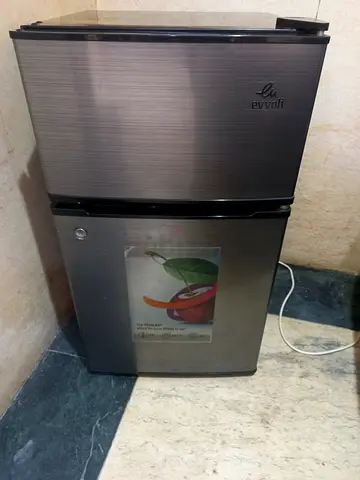evvoli refrigerator 125letter double door for 300aed