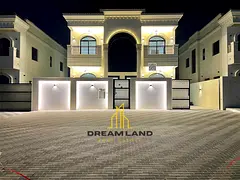 Villa for sale in Ajman. First owner, freestyle super deluxe finishing, no annual fees.