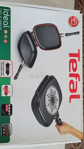 Tefal double sided grill pan