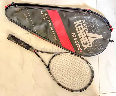 Pro Kennex Kinetic Titanium Series Tennis Racket with Cover - Used